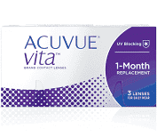 Acuvue Vita Monthly Wear  6 Lenses