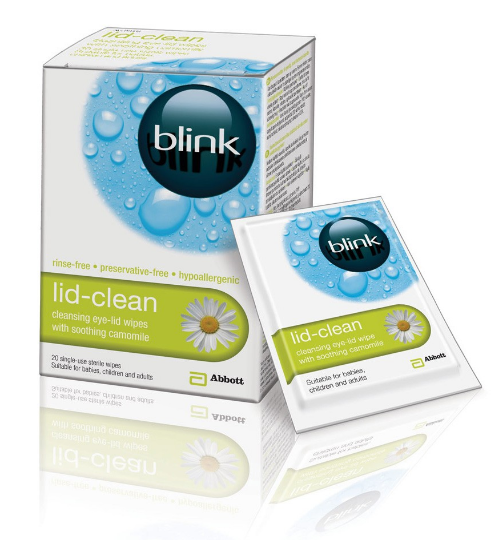 Blink Lid-Clean Wipes
